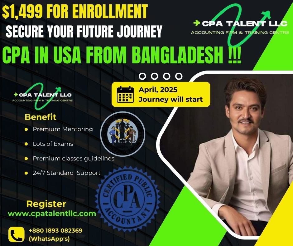 Preparation for CPA in USA From Bangladesh
